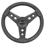 1982-Up Club Car DS - Gussi Italia Lugana Black Steering Wheel