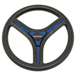 Gussi Brenta Black/ Blue Steering Wheel (Models Yamaha G16-Drive 2)