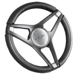 1994-Up EZGO TXT-RXV - Gussi Molino Black Steering Wheel