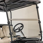 2014-Up EZGO Freedom TXT/ Valor - Buggies Unlimited Clear Folding Windshield