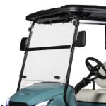 2014-Up EZGO TXT w/  Storm Body /  MadJax XSeries 2022 - RedDot Clear Folding DOT Windshield