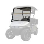 Tinted Folding 1/ 4" Windshield with Rubber Trim for 2024-Up EZGO RXV
