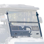 RedDot Clear Vented Folding Windshield for Denago Rover XL