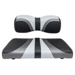 2007-Up Yamaha G29Drive-Drive 2 - RedDot Gray Charcoal and Black Blade Front Seat Cover