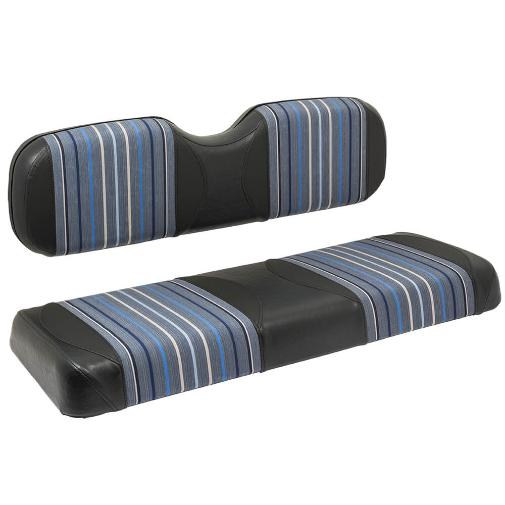 Red Dot Harmony Motive Denim Seat Covers for Club Car Precedent