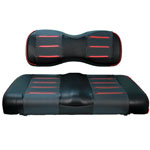 2004-Up Club Car Precedent-Tempo - Buggies Unlimited Red and Carbon Prism Seat Covers