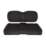 2008-Up EZGO RXV RedDot Premium Black Suede Front Seat