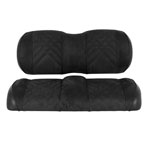 2004-Up Club Car Precedent/ Onward/ Tempo - Premium RedDot® Black Suede Front Seat Assemblies