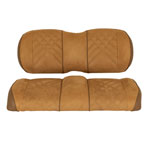 Club Car Precedent Onward Tempo Premium RedDot® Honey Suede Front Seat Assemblies