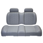 Aviator Graphite Front Seat Cushions for Club Car Precedent & Tempo