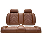 Aviator Coffee Front Seat Cushions for Club Car Precedent & Tempo