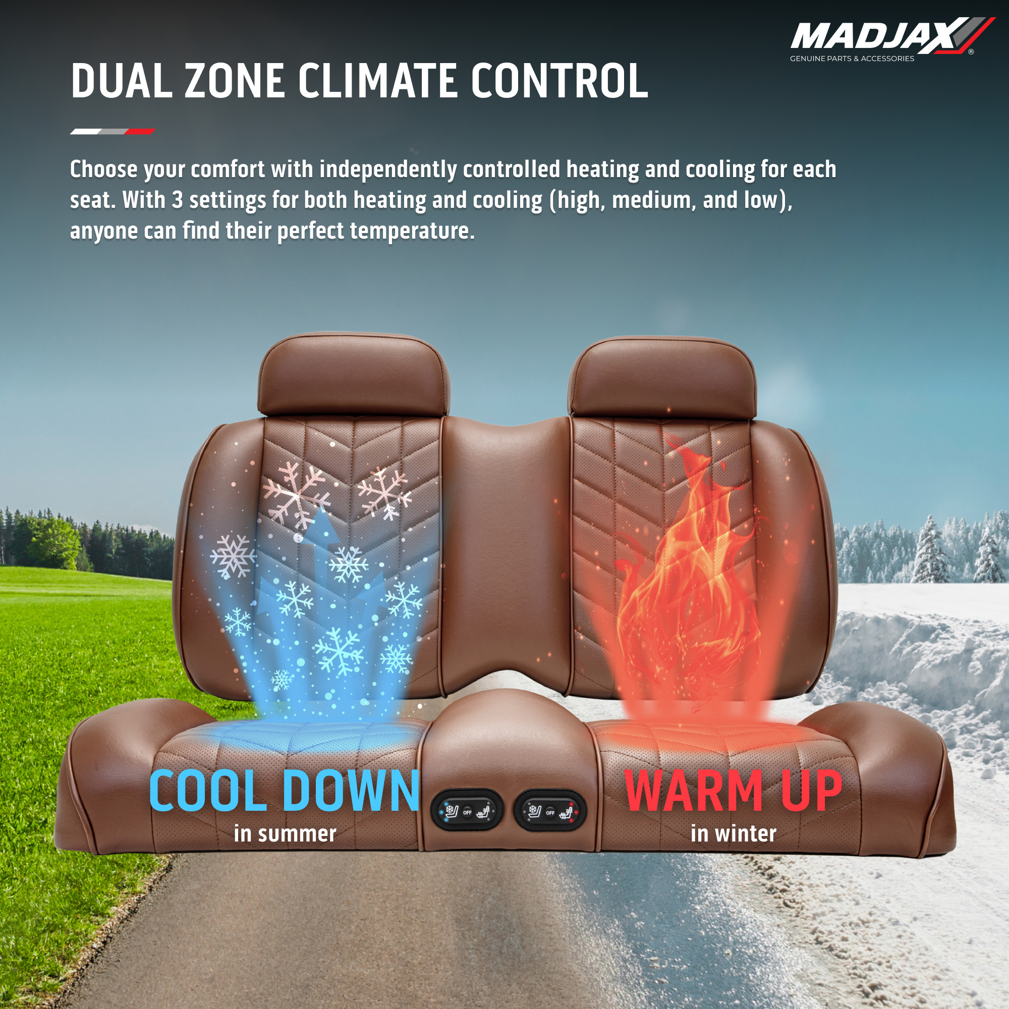 Buggies Unlimited - item 10-AVIATORSEATTHERMAFLEXICONYAMAHADRIVE-P