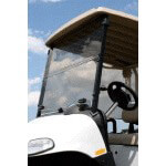 EZGO ST350 - Red Dot Clear Folding Windshield
