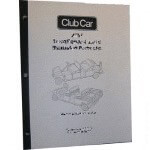 1998-99 Club Car DS with FE290 Engine - OEM Supplemental Service Manual