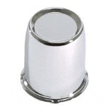 Steel Chrome Center Cap - 2.65 Inch