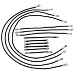 1994-Up EZGO Medalist-TXT - 600-V 4-Guage Heavy-Duty Weld Cable Set