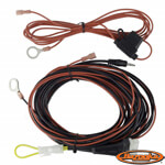 Bazooka Plug-and-Play Wiring Harness For 8" Subwoofer)