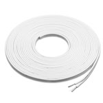 Clarion 25ft White 16 AWG Parallel Conductor Speaker Cable