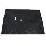 1982-Up Club Car DS - Black Rubber Diamond Plate Floor Mat