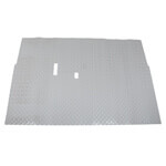 1982-Up Club Car DS - Gray Diamond Plate Floor Mat