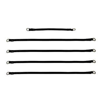 BuggiesUnlimited.com; 6-Gauge Battery Cable Set for 2010-Up 48V EZGO TXT