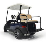 GTW E-Z-GO TXT/ T48 Tan Rear Flip Seat (Fits 2001.5-Up)