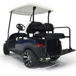 GTW E-Z-GO RXV Black Rear Flip Seat (Fits 2008-Up)