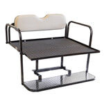 GTW Mach2 Aluminum E-Z-GO RXV Stone Rear Flip Seat (Fits 2008-Up)