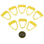 GTW Nemesis Yellow Wheel Inserts - 12 Inch