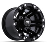 GTW Specter Matte Black Wheel - 10 Inch