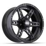 GTW Dominator Matte Black Wheel - 14 Inch