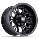 GTW Diesel Matte Black Wheels - 12 Inch