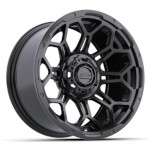 GTW Bravo Matte Black Wheel - 14 Inch