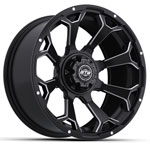 GTW Raven Off-Road Matte Black Wheel - 15 Inch