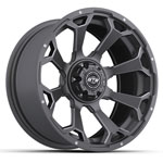 GTW Raven Matte Gray Off Road Wheel - 15 inch