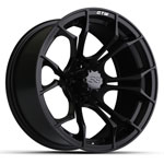 GTW Spyder Matte Black Wheel - 15 Inch