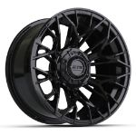 GTW Stellar Black Wheel - 14 Inch