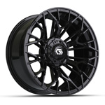 GTW Stellar Black Wheel - 15 Inch