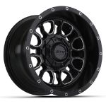 GTW Volt Black & Machined Wheel - 12 Inch