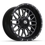 GTW Helix Black & Machined Wheel - 14 Inch