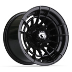 GTW Boost Gloss Black Wheel - 12 Inch