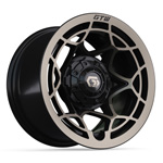 GTW Nexus Gloss Black/ Satin Bronze Wheel - 12 Inch