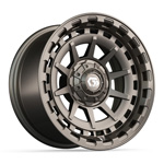 GTW Barricade Satin Bronze Wheel - 14 Inch