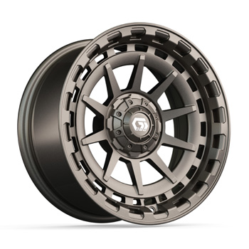 BuggiesUnlimited.com; GTW Barricade Satin Bronze Wheel - 15 Inch