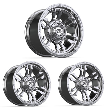 Multi Shogun Rims GTW Shogun Chrome Wheel