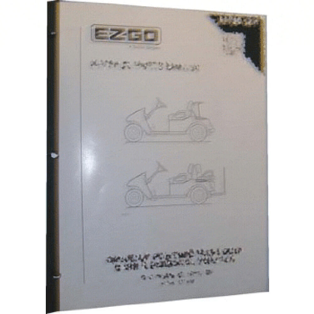 EZGO Gas Service Manual (Fits 19841986)