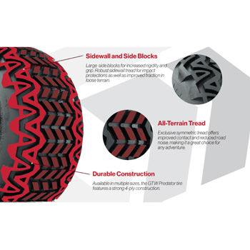 GTW Predator All Terrain Tire 23x10x14