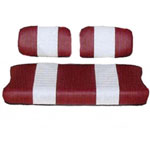 Yamaha Red / White Seat Cover Set (Models G2/ G9)