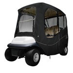 Classic Accessories Deluxe Black 2-Passenger Soft Enclosure