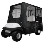 Classic Accessories Deluxe Black 4-Passenger Soft Enclosure